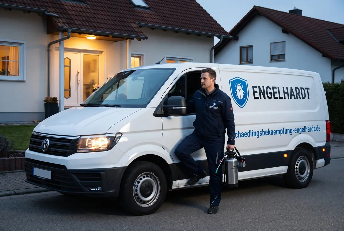 24/7 Schädlingsnotdienst vor Ort